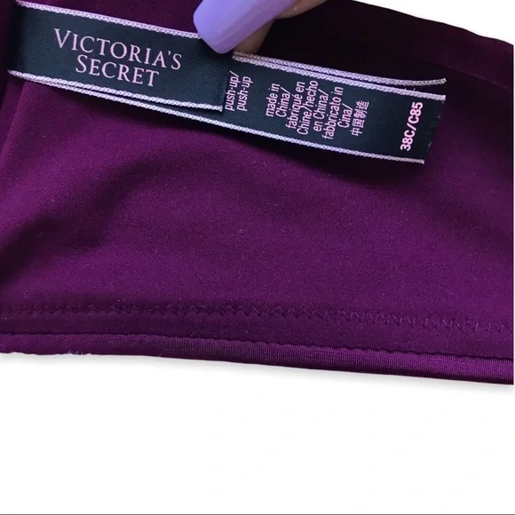 Victoria’s Secret push-up bra purple lace - Picture 7 of 9